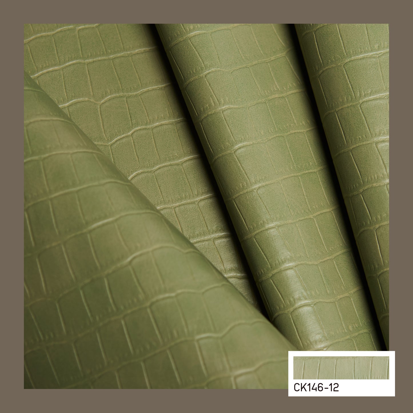 
                  
                    CK146 croc printed PU leather
                  
                